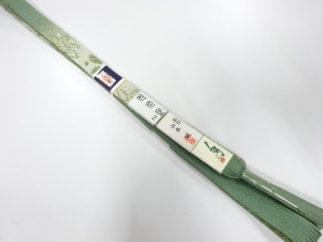 JAPANESE KIMONO / UNUSED KOREI HAND-TIED OBIJIME